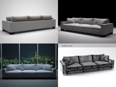 Status sofa 3D model