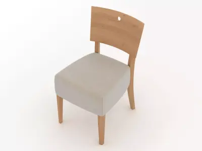 Dining Room Chair 005 3D model