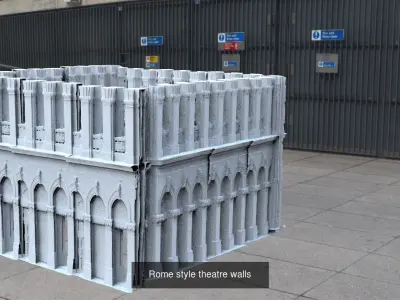 Greek Cities Collection 3D Model Pack