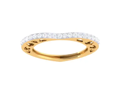 Women Ring  Render 3dm STL OBJ FBX Details 3D print model 134