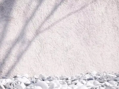White rough grainy plaster wall texture Texture
