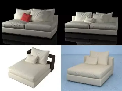 Groundpiece Sofa 3D model