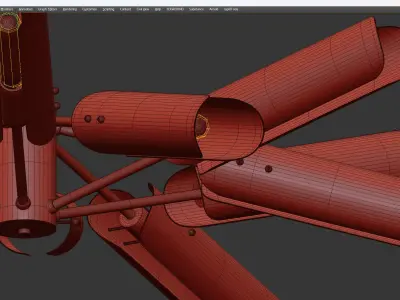 NEROLA Low-poly 3D model