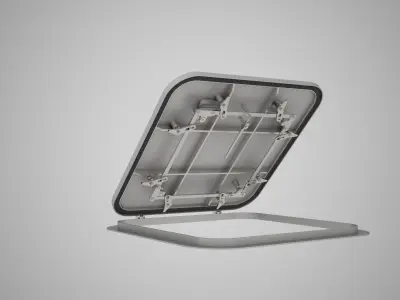 Watertight Ship Hatch 3D model