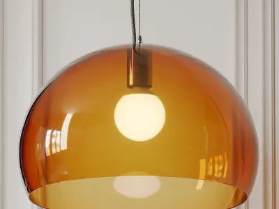 FLY PENDANT By Ferruccio Laviani 3D model