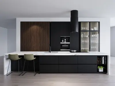 Modern kitchen 13 3D model