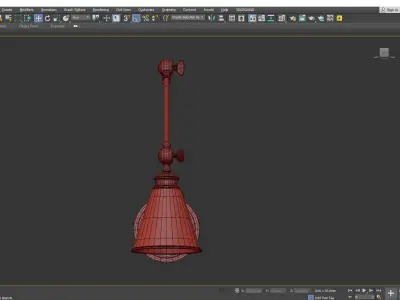 Morland Adjustable Wall Sconce Low-poly 3D model