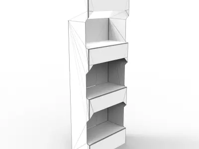 Point of Sale Cardboard Display Stand Texture