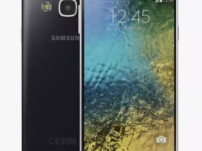 Samsung Galaxy E5 Black 3D model