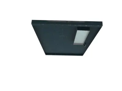 Metal door  Free low-poly 3D model