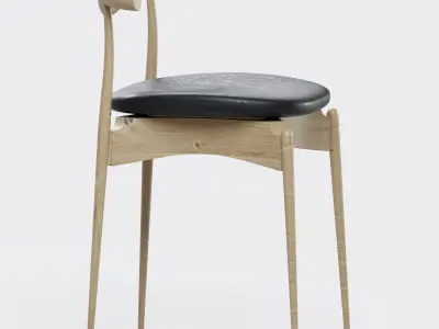 CH20 Elbow Chair  Free 3D model