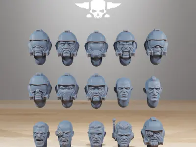 Vaskar Infantry Builder Kit  3D print model