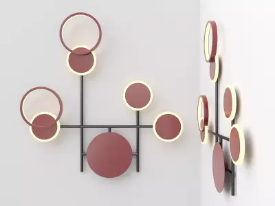Jespellane Wall Light 3D model