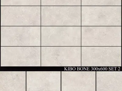 Yurtbay Seramik Kibo Bone 300x600 Set 2 3D model