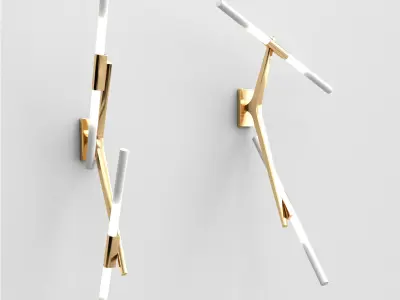 Fashion Wood Fork Modern 3D model