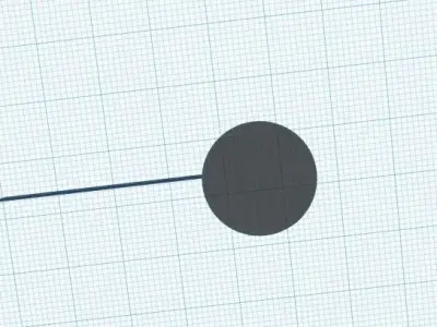 Retractable Stanchion Free low-poly 3D model