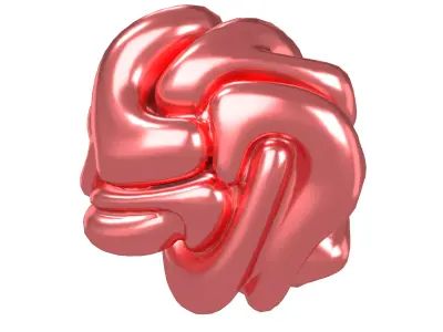 Abstract Shape v33 006 Low-poly 3D model