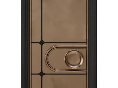 Entrance door set215 3D model