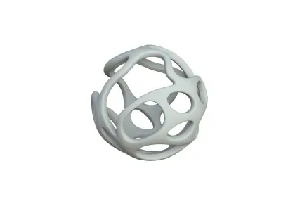 SciFi Cube Object No 42962 Low Poly Shape Texture