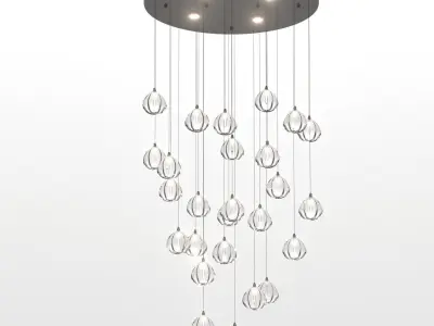 Meteora lamp 3D model