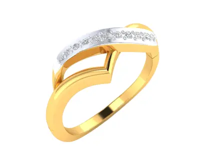 Women Ring Render 3dm STL MTL SLC JCD OBJ FBX Details 3D print model 86