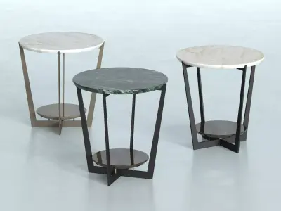 Frisco 50 Side Table 3D model