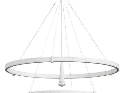 Frosty Chandelier by Lalume 3D model