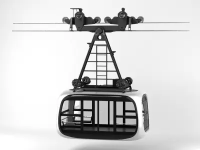 Porsche Design Cableway 3D model