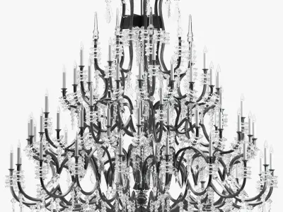 Chandelier 19 3D model