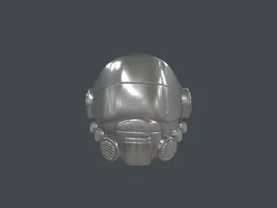 helmet high poly sculpt 3d printable ver 7 3D model 3D model 101