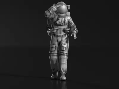 Astronaut 02 3D print model