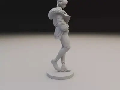 Chun-Li - Street Fighter 3D print model