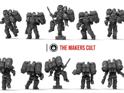 Tempest Legion - Marauder Squad 3D print model