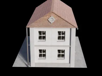German House 3D model