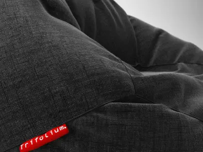 Cloth cushion Furniture 3D model