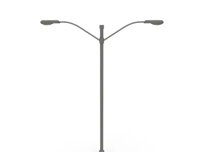 Streetlight 2 street lamp 3D model