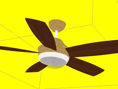ceiling fan 3D model get