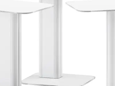 Kumo TW Side Table by IBEBI 3D model