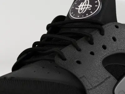 Nike Air Huarache Triple Black 3D model