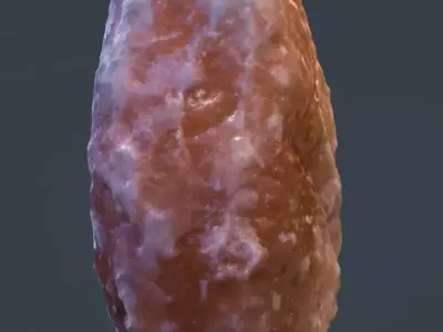 Himalayan Stone Salt 3D model