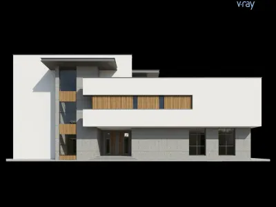 Modern Villa Design 019 3D model