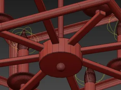 Aidan Gray Chandeliers 3D model