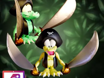 DKC2 Kutlass 3D print model