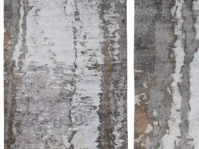 Tidal Moonlight rug 3D model