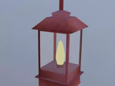 Lamp Light Free low-poly 3D model
