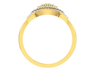 Women Ring  Render 3dm STL OBJ FBX MGX Details 3D print model 2