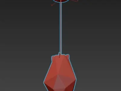 Gabriel Scott Briolette Pendant 3D model