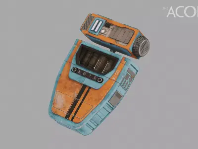 Osha Pip Droid - Star Wars Acolyte 3D model