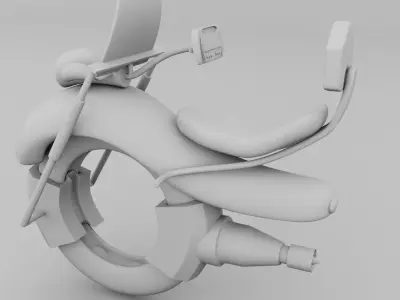 Sci Fi Bike 3D model