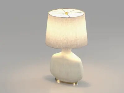 Beton Large Table Lamp 3D Model 3D model